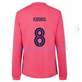 Maillot de Foot Real Madrid Toni Kroos 8 Extérieur 2020-21 Manches Longues